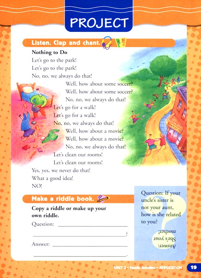 unit 2 Family Activities(第19页)