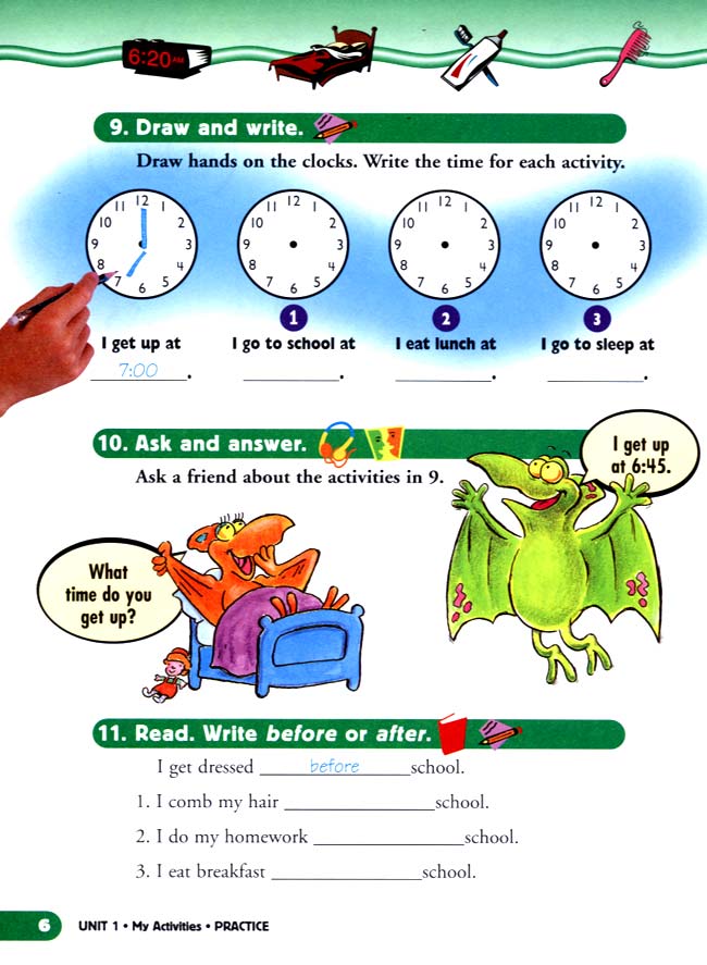 unit 1 My Activities(第6页)