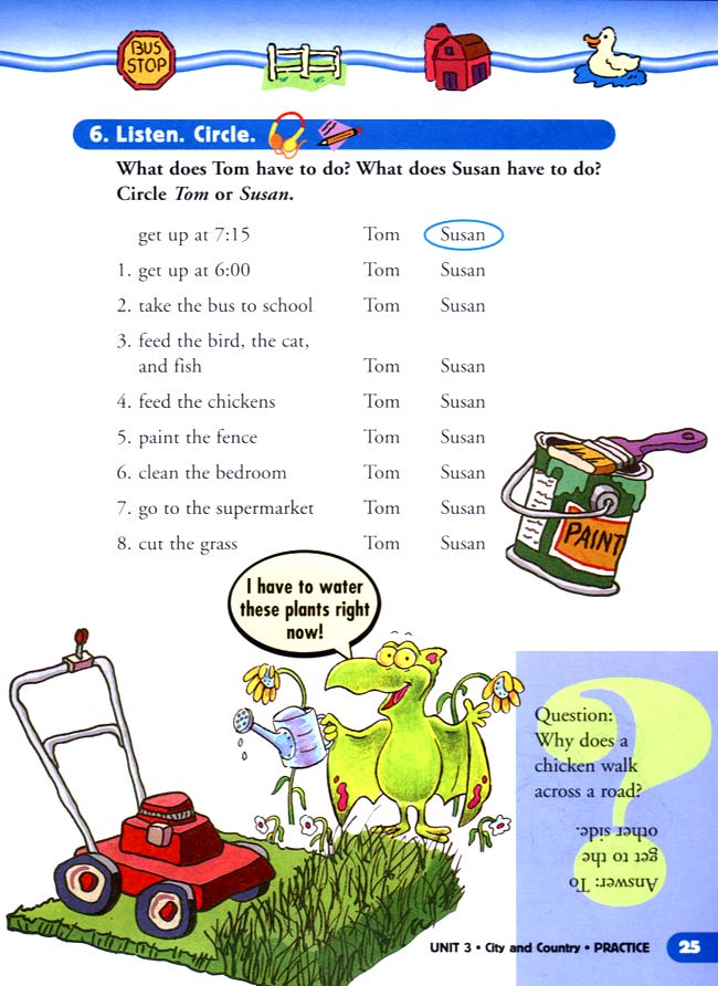 unit 3 City and Country(第25页)