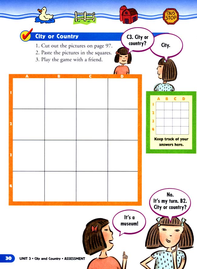 unit 3 City and Country(第30页)