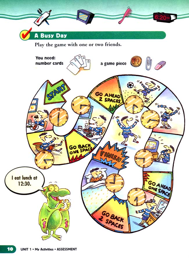 unit 1 My Activities(第10页)