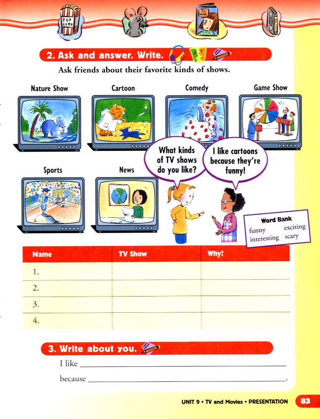 unit 9 TV and Movies(第83页)