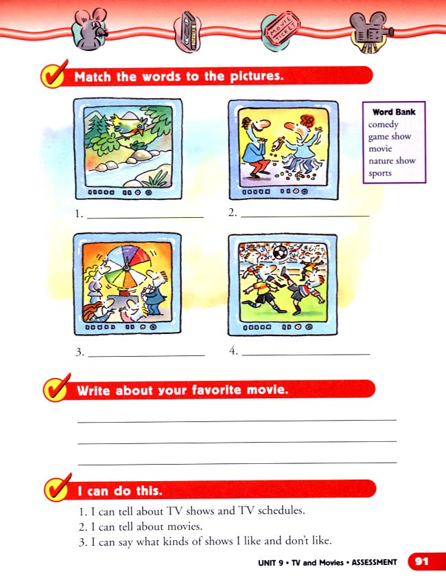 unit 9 TV and Movies(第91页)