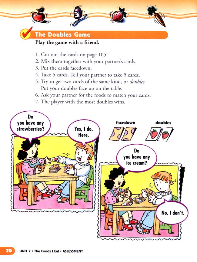 unit 7 The Foods I Eat(第70页)