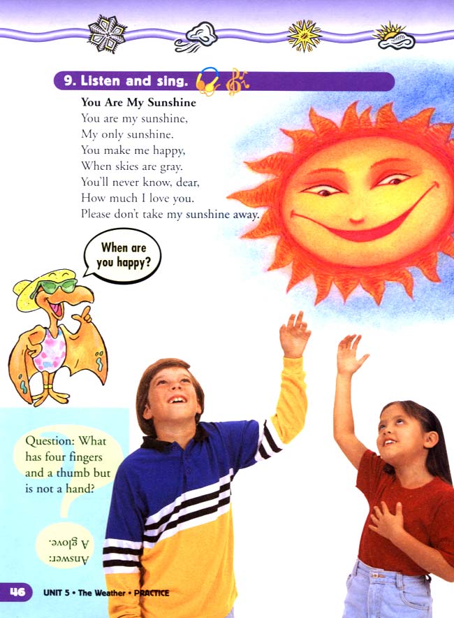 unit 5 The Weather(第46页)