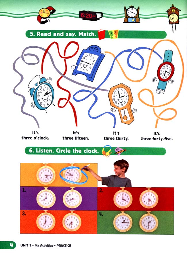 unit 1 My Activities(第4页)