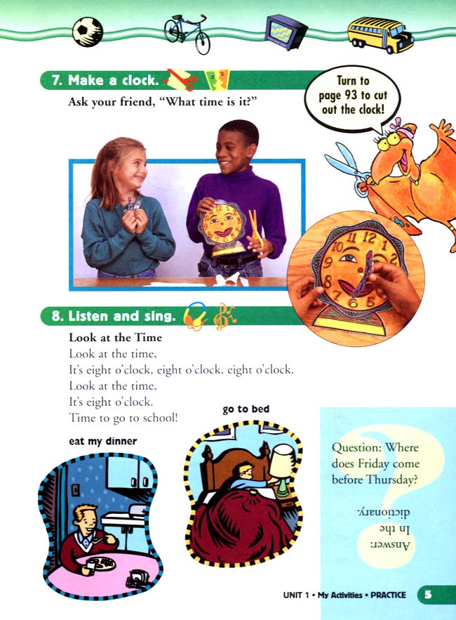 unit 1 My Activities(第5页)