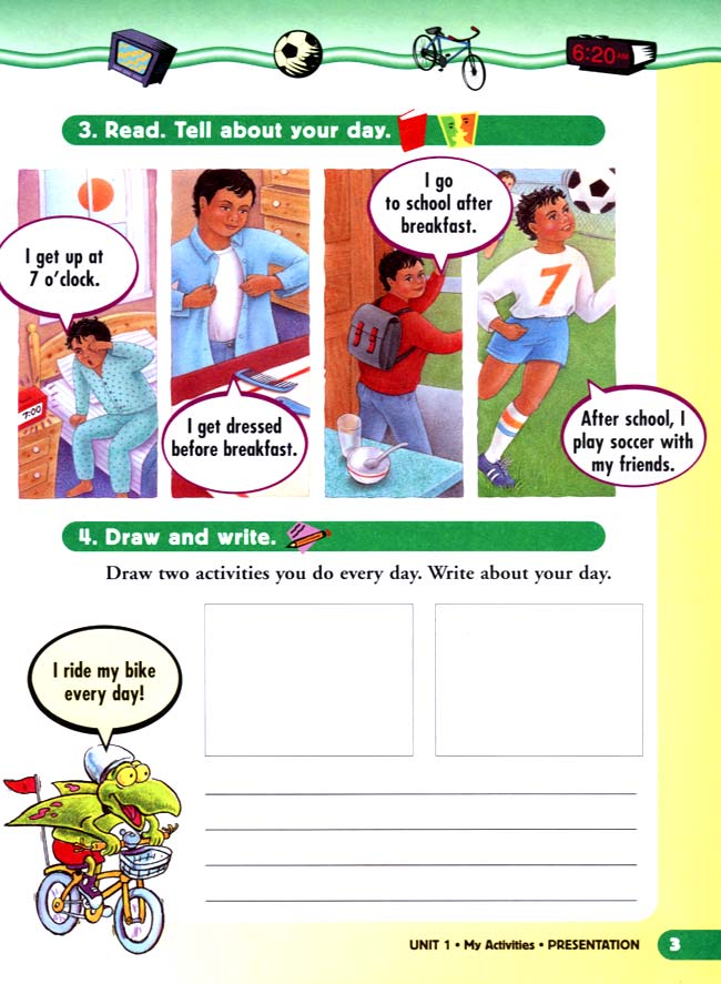 unit 1 My Activities(第3页)