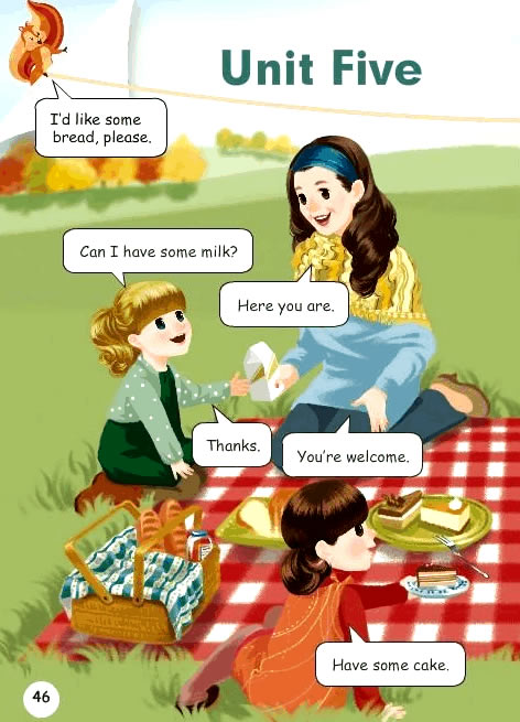Unit 5 Let&#39;s eat !(第46页)