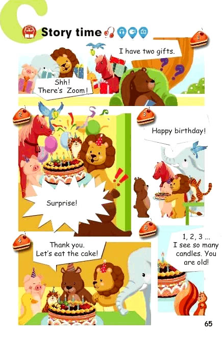 Unit 6 Happy birthday!(第65页)