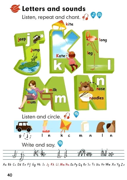 Unit 4 We love animals(第40页)