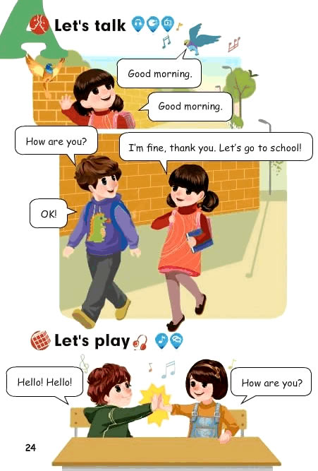 Unit 3 Look at me!(第24页)