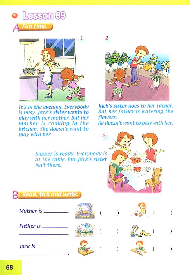 Unit 15 Family Activities(第68页)