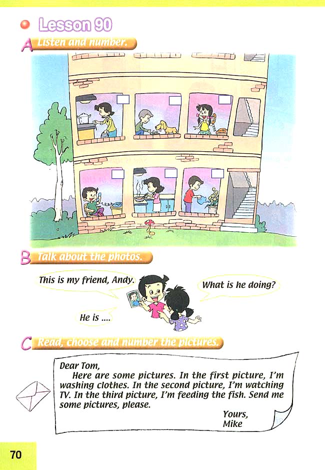 Unit 15 Family Activities(第70页)