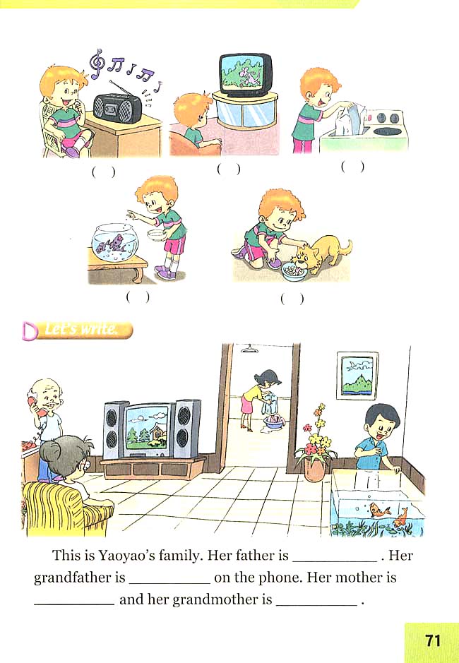 Unit 15 Family Activities(第71页)