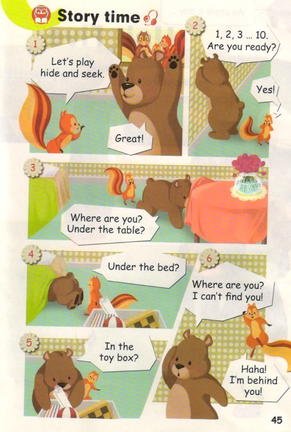 Unit 4 Where is my car?(第45页)