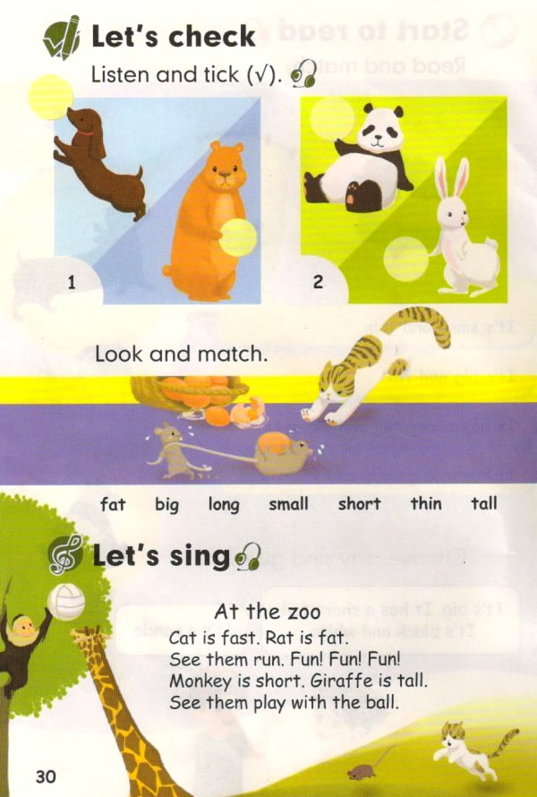 Unit 3 At the zoo(第30页)