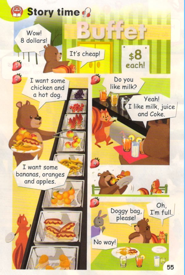 Unit 5 Do you like pears?(第55页)