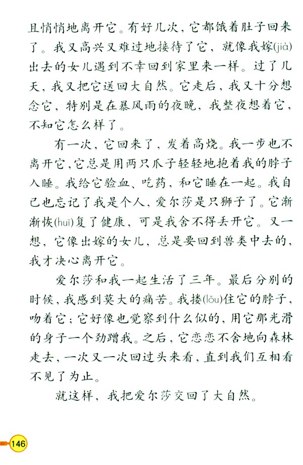 3 小狮子爱尔莎(第147页)