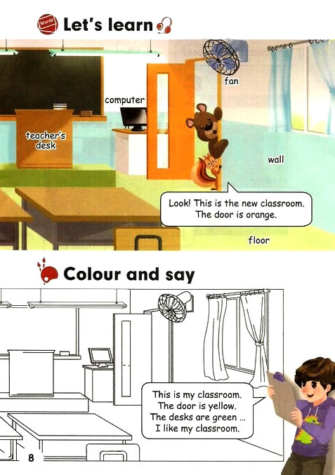 Unit 1 My classroom(第8页)