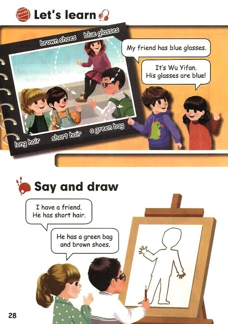 Unit 3 My friends(第28页)