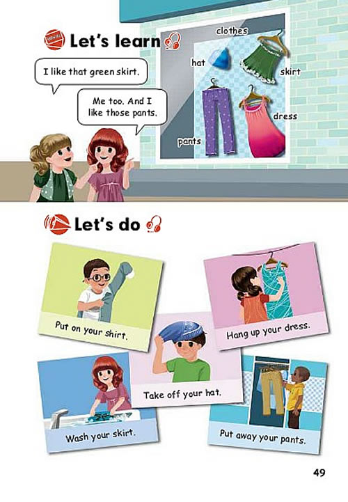 Unit 5 My clothes(第49页)