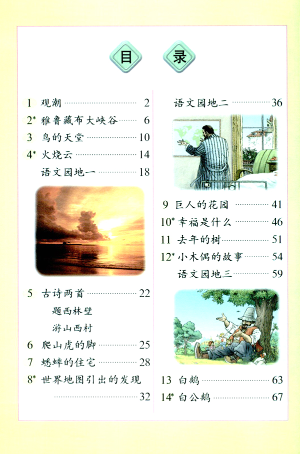 封面/前言/目录