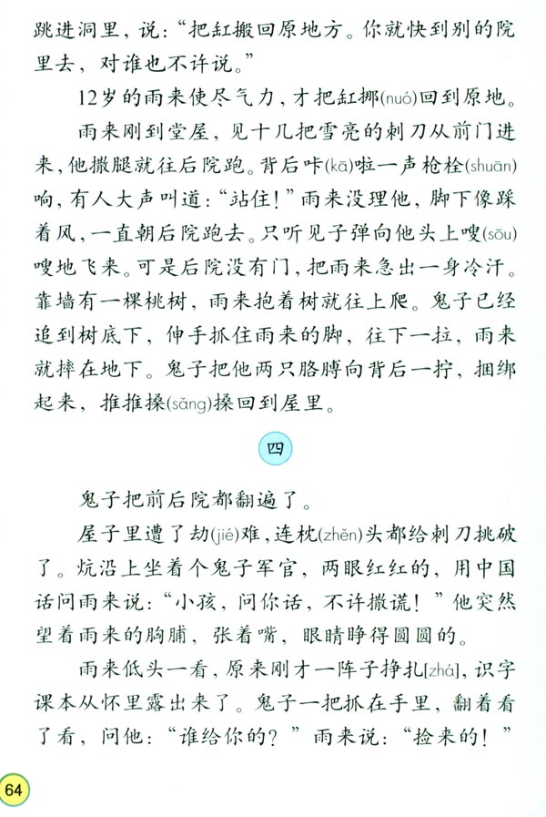 14* 小英雄雨来(第64页)