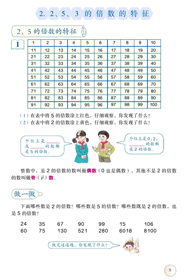 2 因数与倍数(第9页)