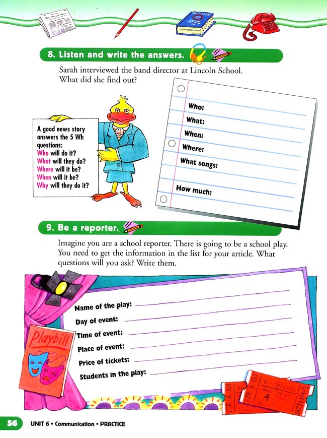 Unit 6 Communication(第56页)