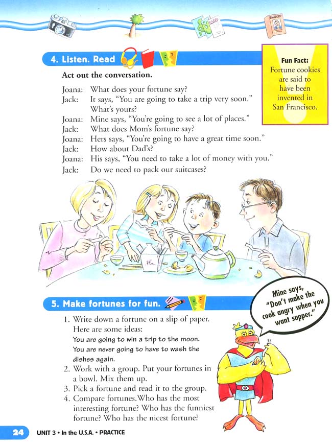 Unit 3 In the U.S.A.(第24页)