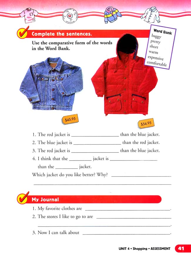 Unit 4 Shopping(第41页)