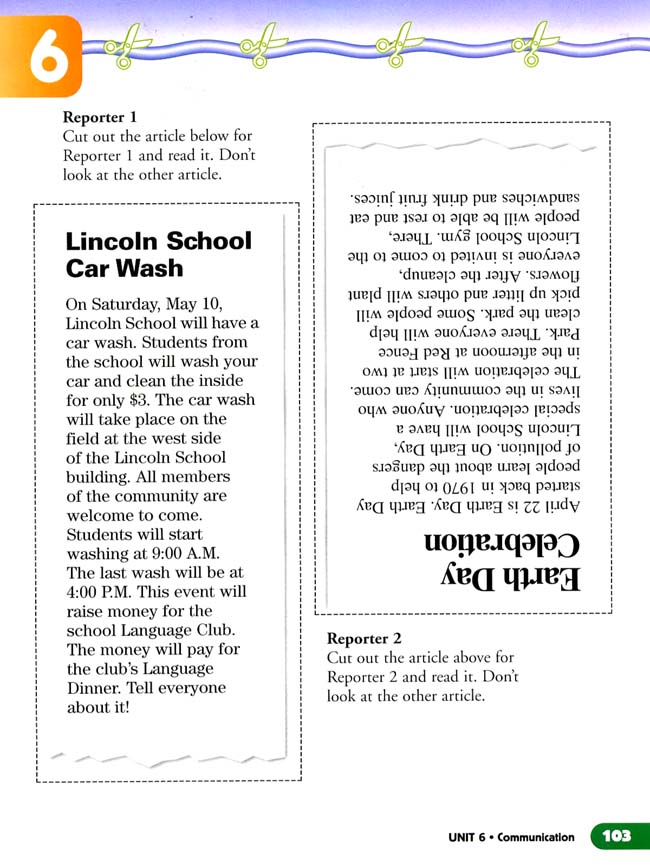 Unit 8 A Small World(第98页)