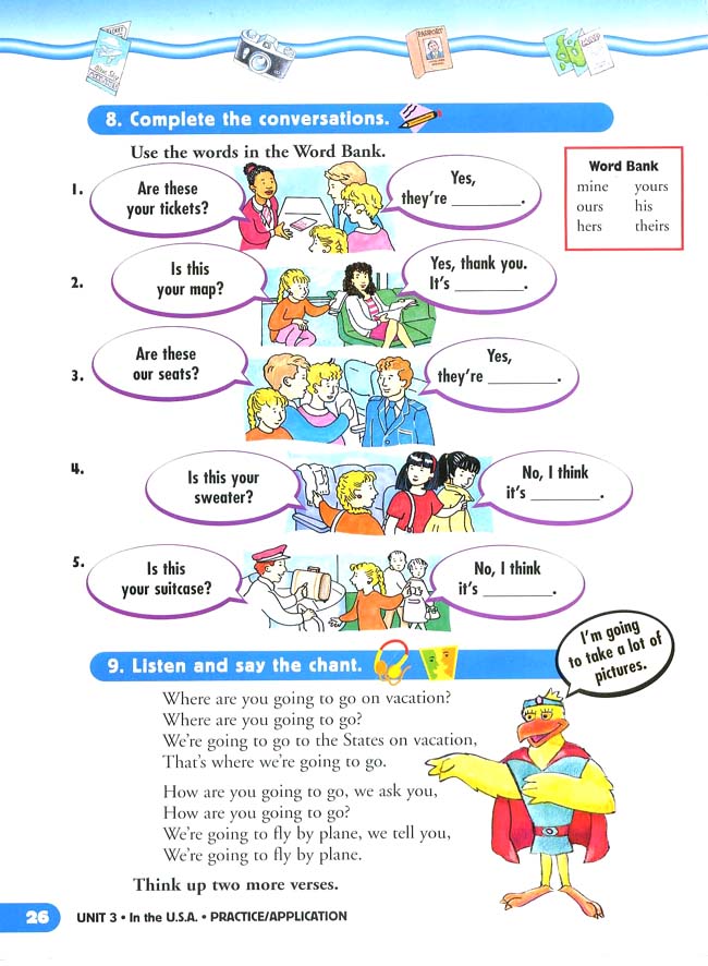 Unit 3 In the U.S.A.(第26页)