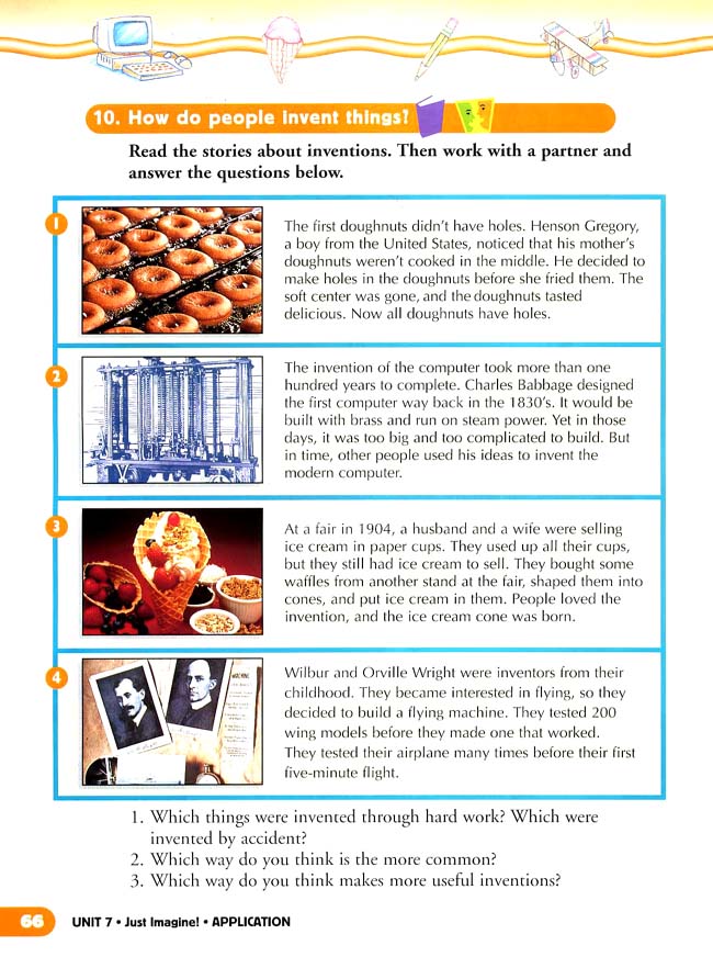 Unit 7 Just Imagine!(第66页)