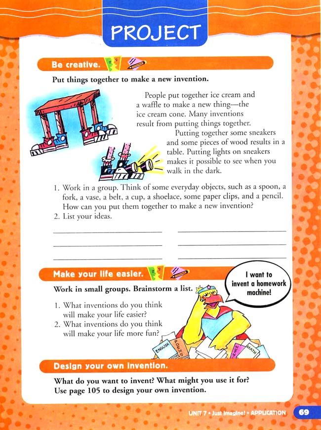 Unit 7 Just Imagine!(第69页)