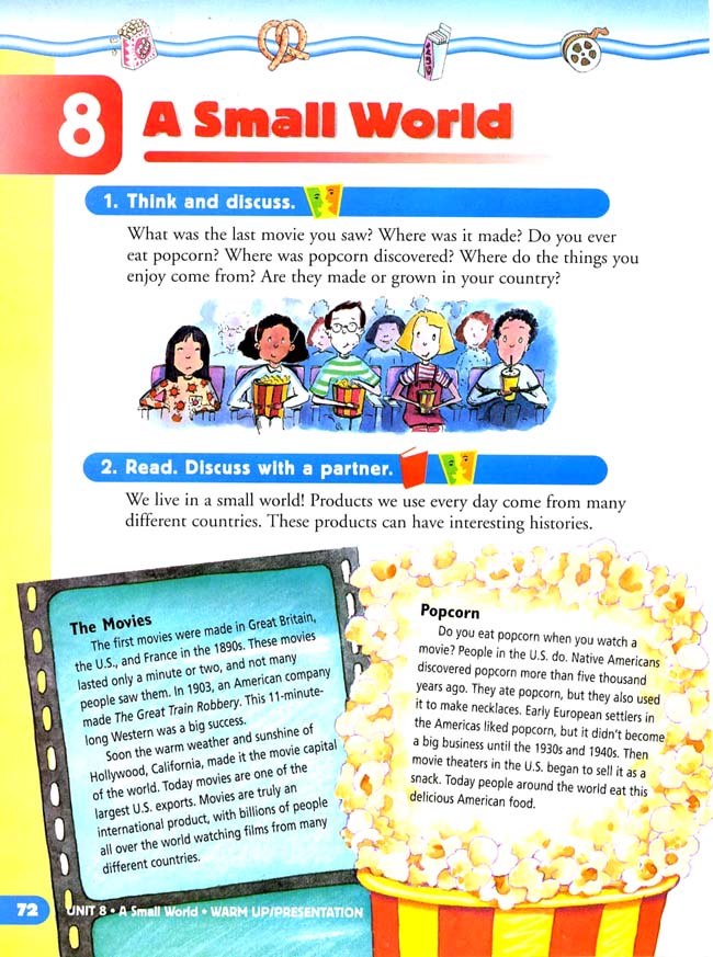 Unit 8 A Small World(第72页)