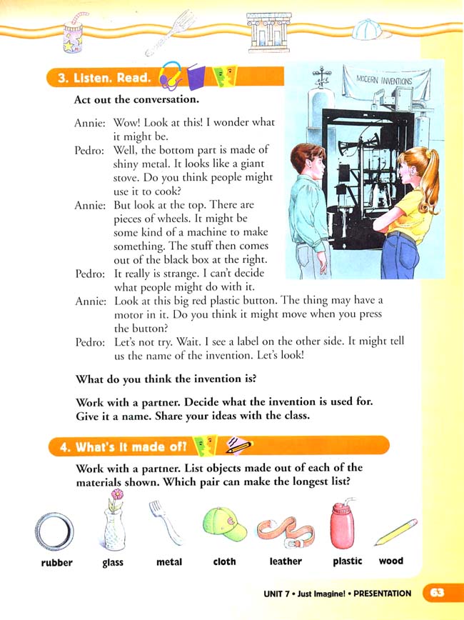 Unit 7 Just Imagine!(第63页)