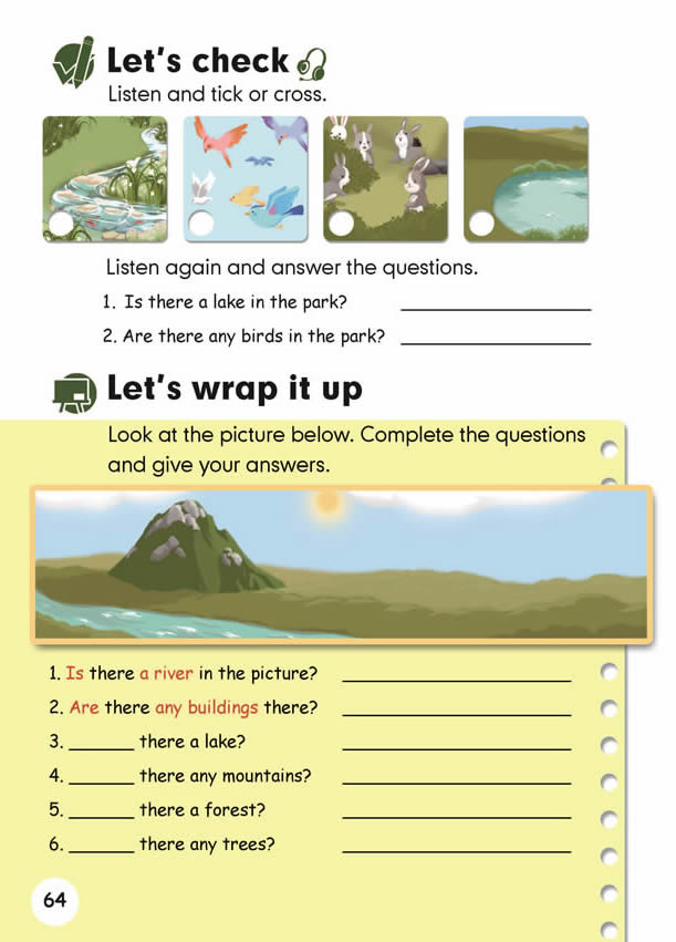 Unit 6 In a nature park(第64页)