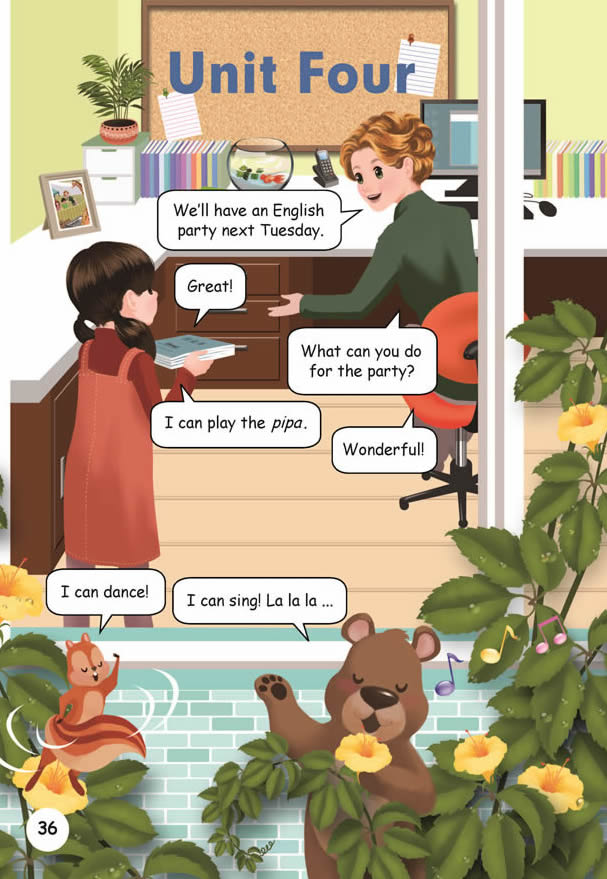 Unit 4 What can you do?(第36页)