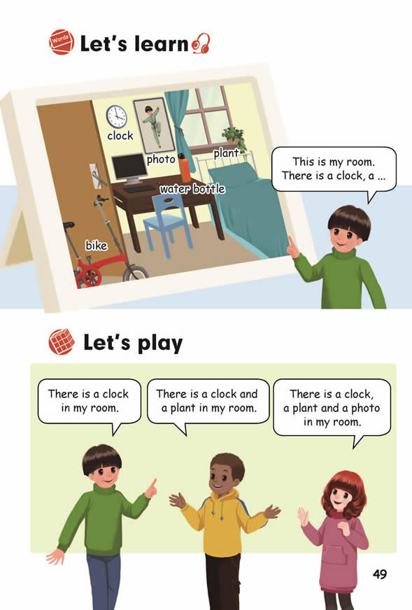 Unit 5 There is a big bed(第49页)