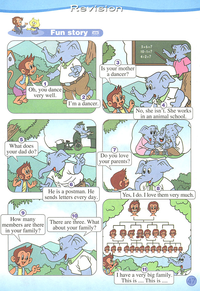 Unit 4 What does your mother do? Lesson 19(第47页)