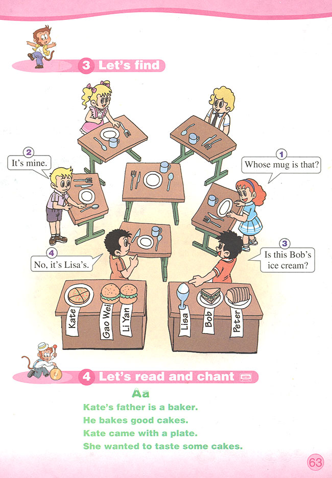 Unit 6 Whose T-shirt is that? Lesson 31(第63页)