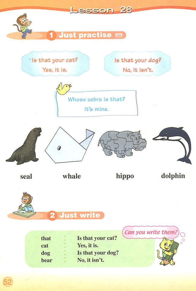 Unit 5 Is this your school bag? Lesson 25(第52页)