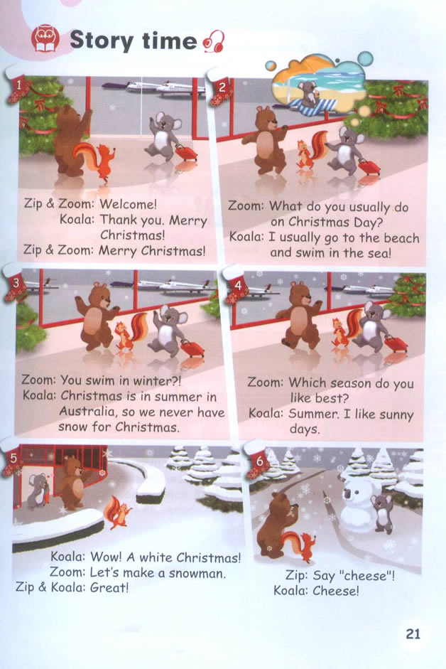 Unit 2 My favourite season(第16页)