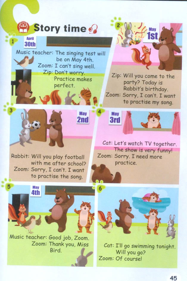 Unit 4 When is Easter(第40页)