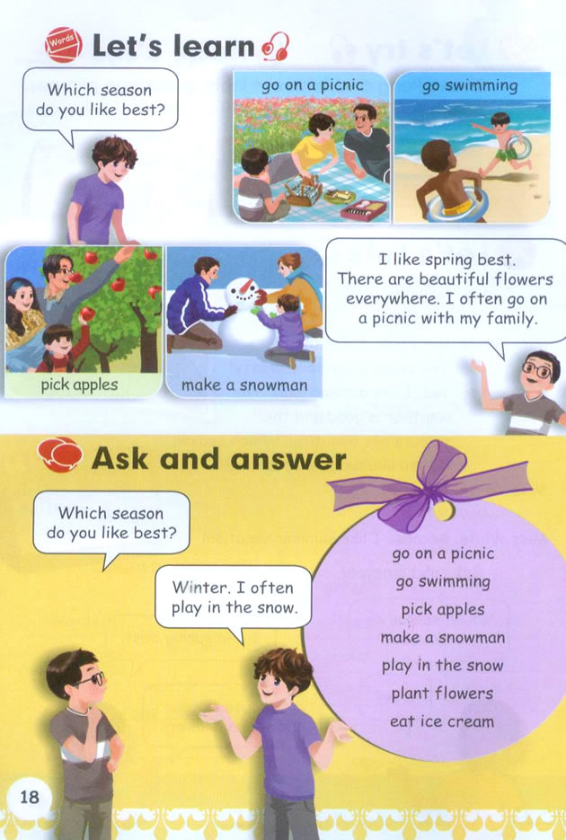 Unit 2 My favourite season(第13页)