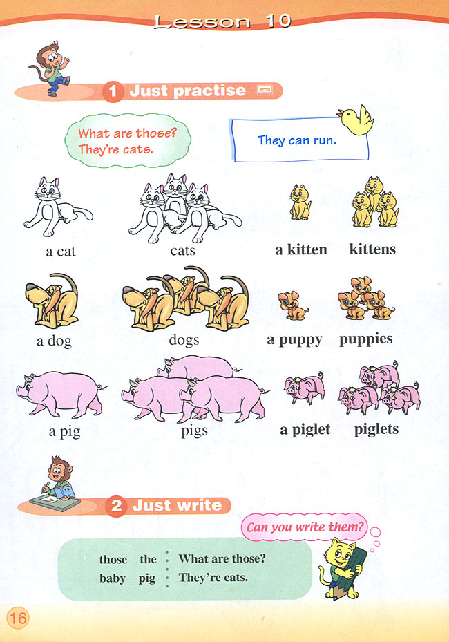 Unit 2 They are hens and chicks.(第16页)