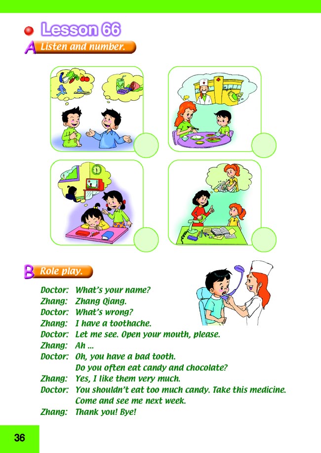 Unit 11 Keeping Fit(第36页)