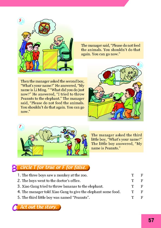 Unit 13 Last weekend(第57页)